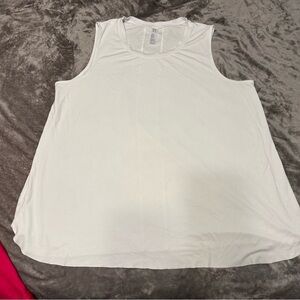 Spanx White Sleeveless Tank Top Women’s Size 1X Shaping Layer
